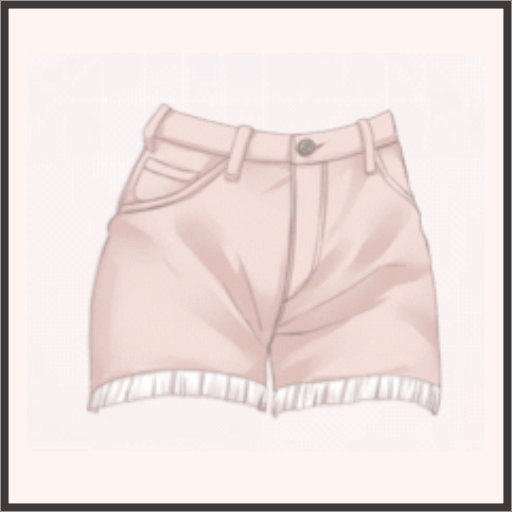 自由ショートパンツ（ピンク）