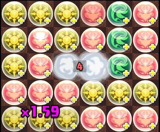 大感謝LSチャレンジ コンボ編Lv6-スキル盤面