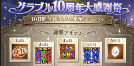 10周年大感謝祭