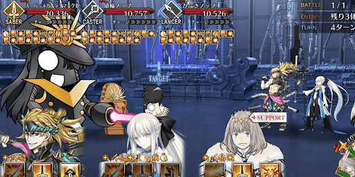 fgo-オールちびノブ総進撃1戦④