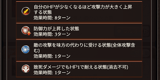 高い耐久力が長期戦で優秀