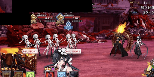 fgo-盈月攻城戦 半蔵門1戦②