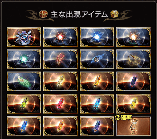 ドロップデータ