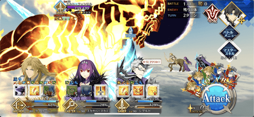 fgo-リコレクション「スルトフェンリル戦」1/1-2