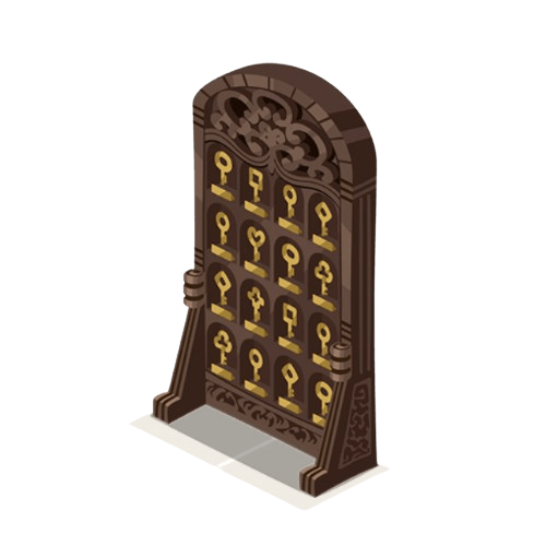 クロウリーの鍵棚