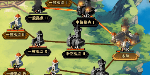 本陣を落とせるようにメンバーと連携する