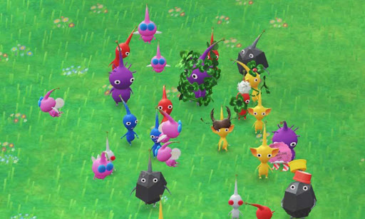 花が枯れたピクミン