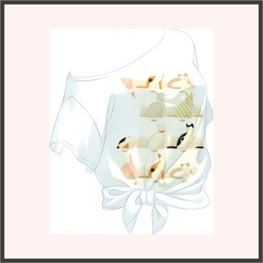 猫の独り言（白）