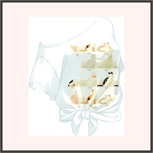 猫の独り言（白）