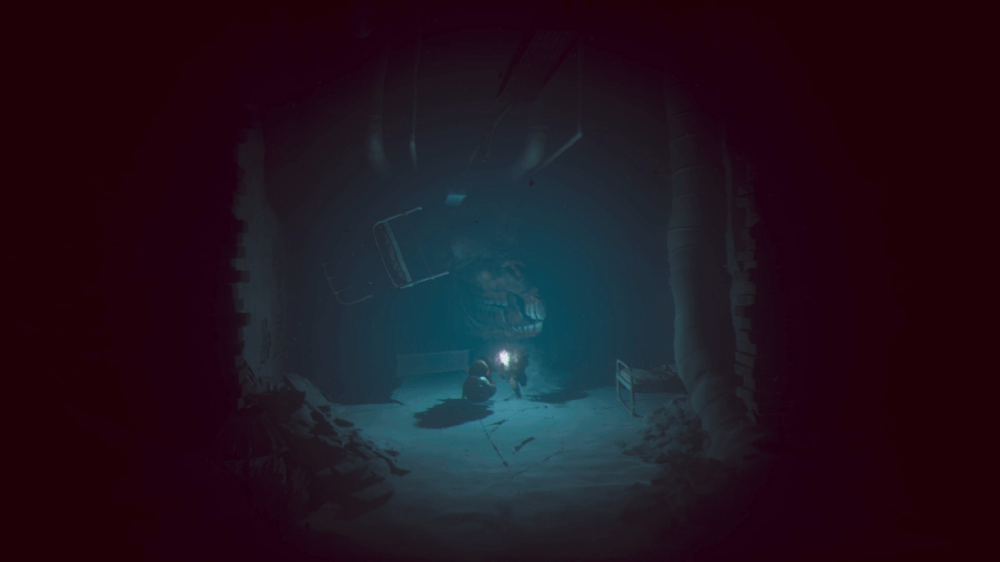 目を剥ぎ取ったら急いで元の道を戻る