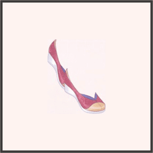SR-紅色の履（くつ）