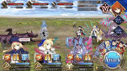 fgo-冥界茶会はいづこ_バトル1