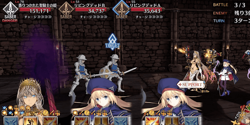 fgo-ゴーストルーム死して守護する者_バトル3