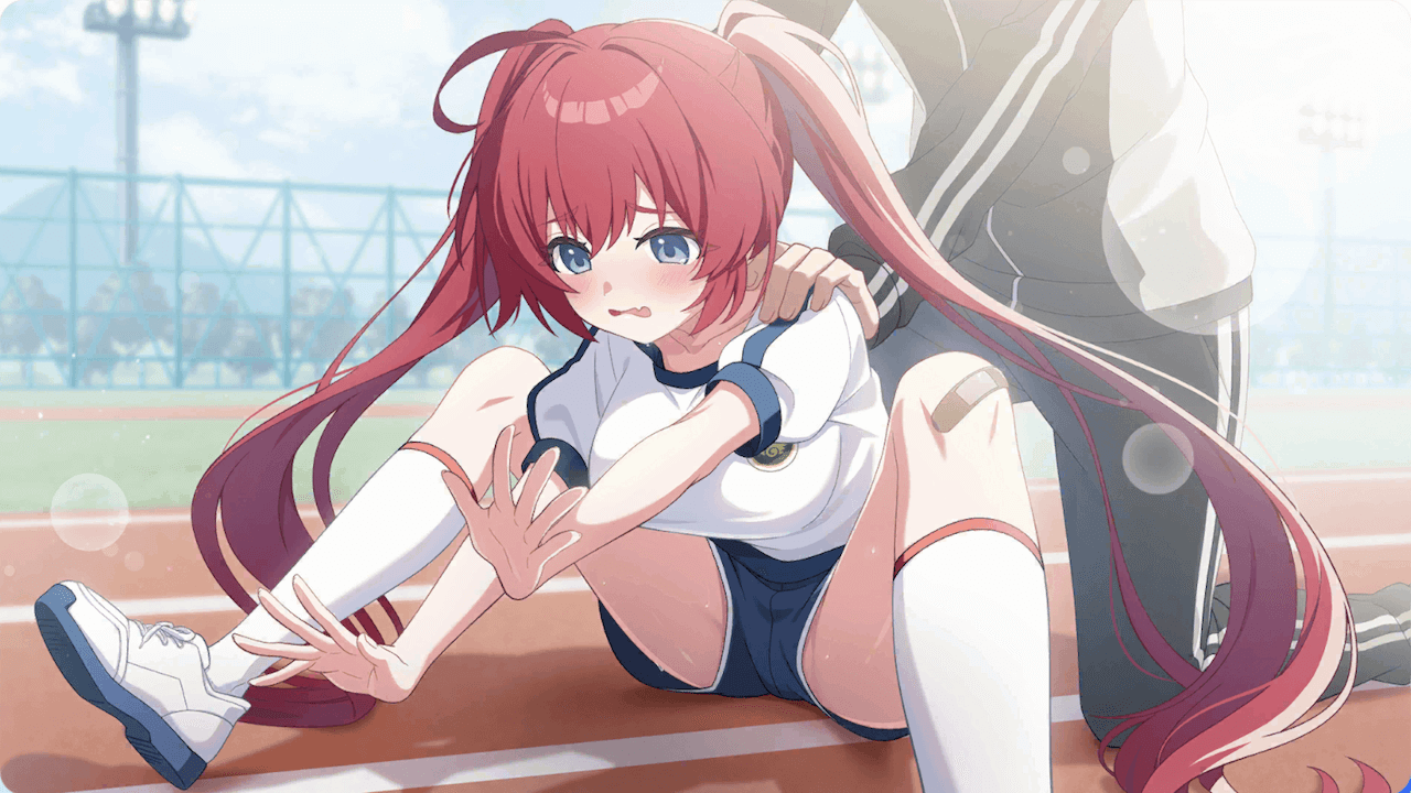 ハードな準備運動……？